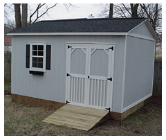 12' x 16' Country Cottage Building with Decorative Trim